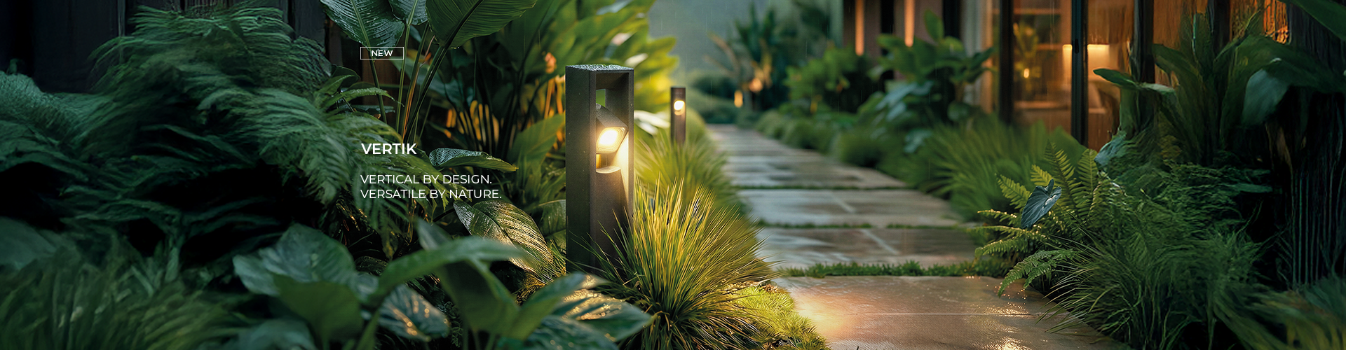 Stella Wall Series rectangular wall lights in black and white on a light background.